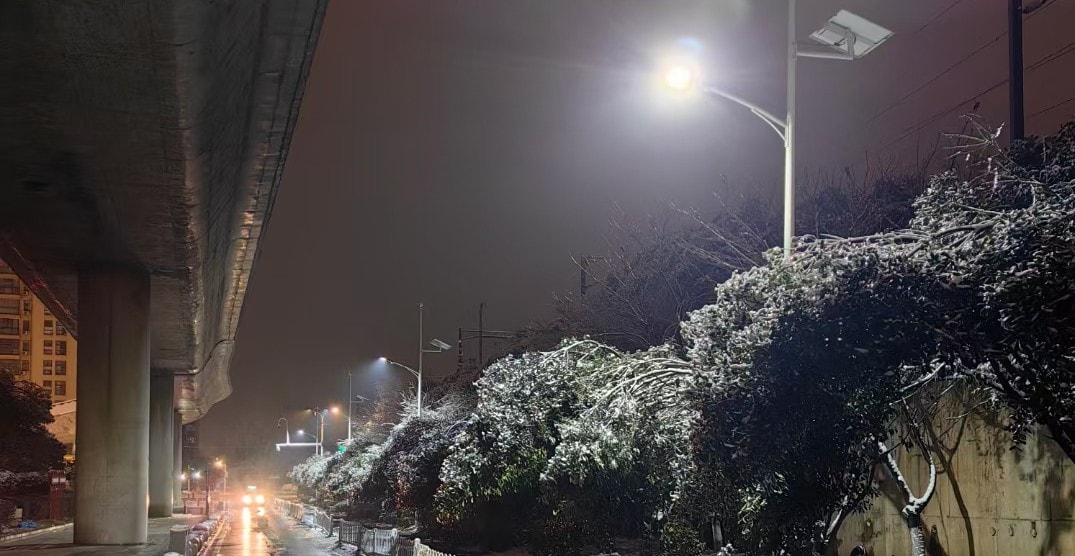 Proyectos de iluminación solar en Asia — Guohui Lighting